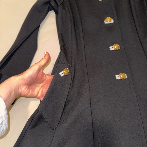 Joseph Ribkoff Black Jacket with Gold Buttons - Picture 10 of 15